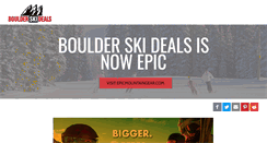 Desktop Screenshot of boulderskideals.com